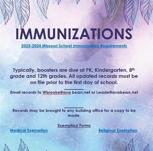 2023-24 Immunization Flyer